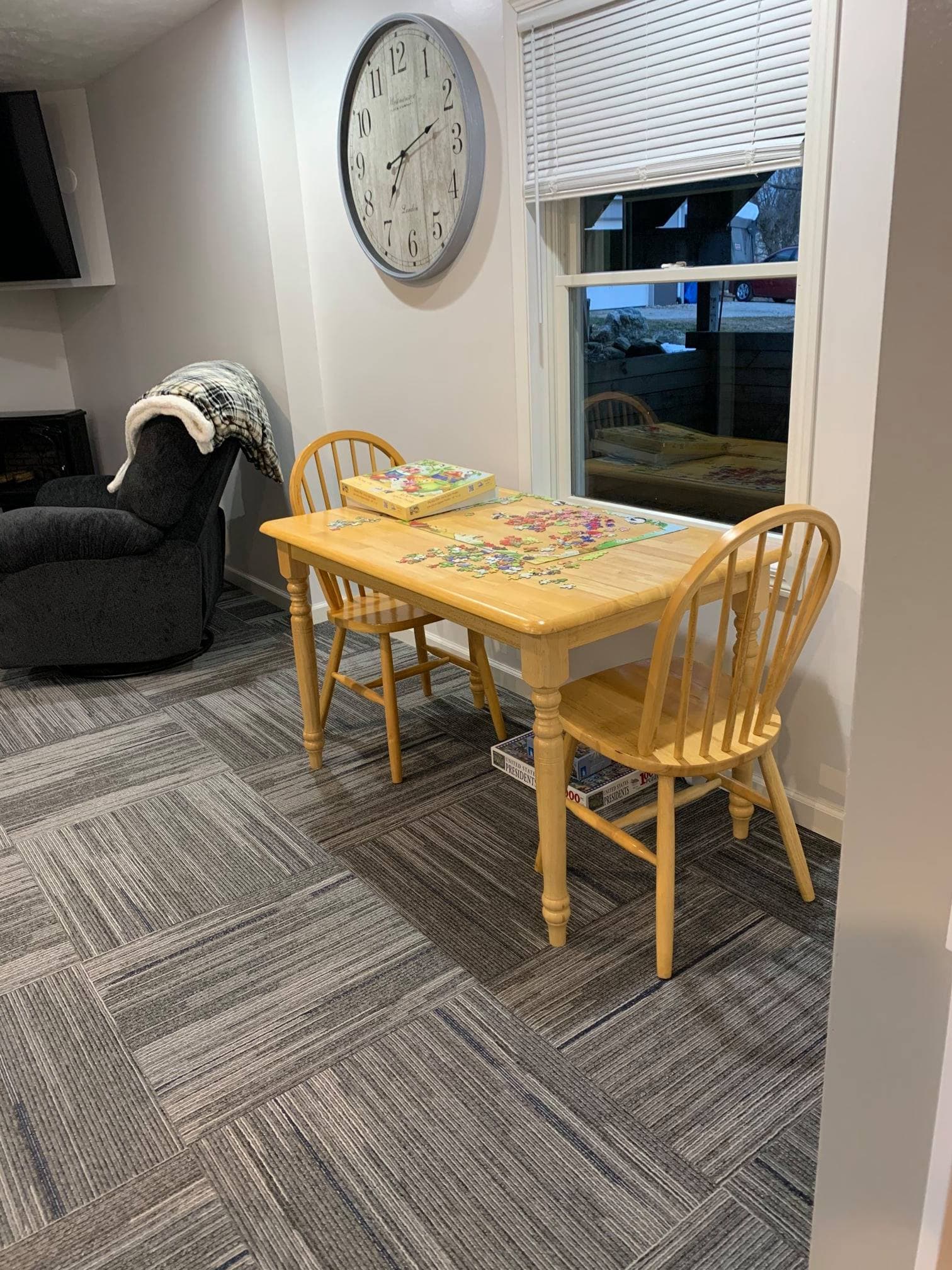 Activity room at Robin's Nest